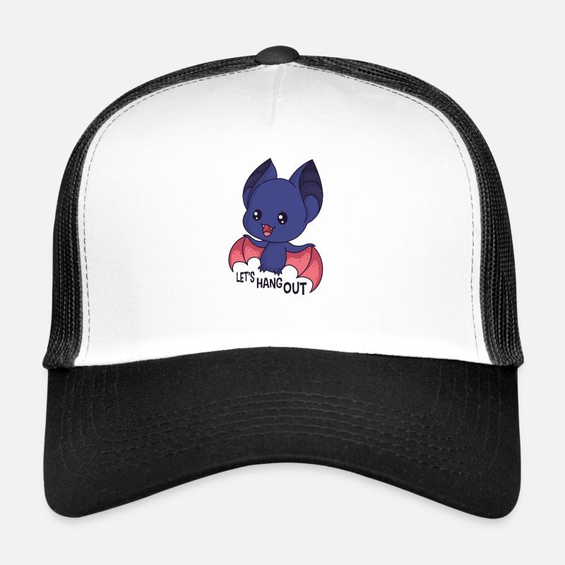 Sortir - Casquette trucker  - blanc/noir