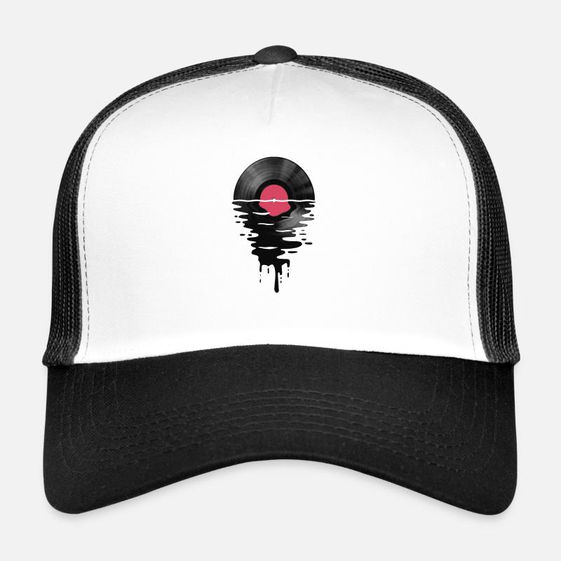 Vinyle LP Record Sunset Casquette trucker 