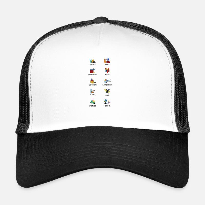 Kunst Maler Kunstlehrer Picasso Trucker Cap