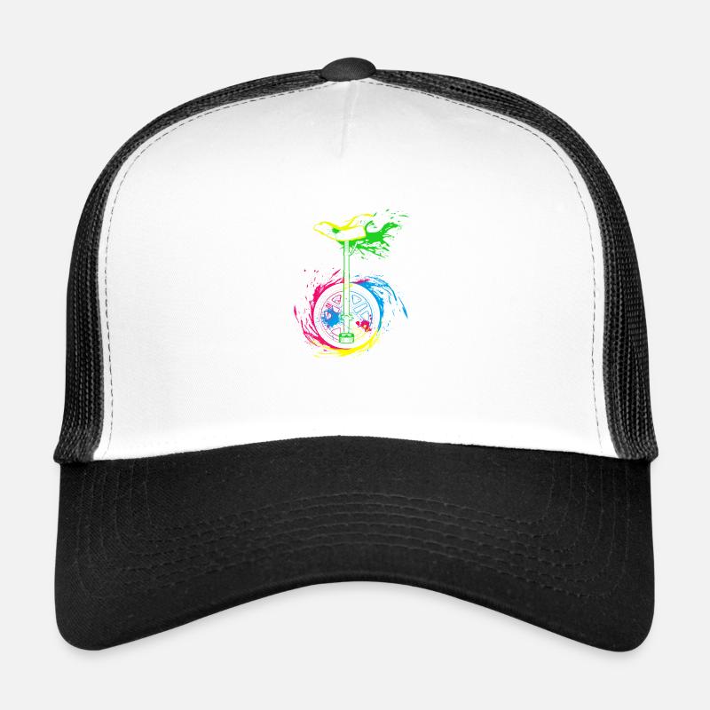 Splash Einrad - Trucker Cap - Weiß/Schwarz