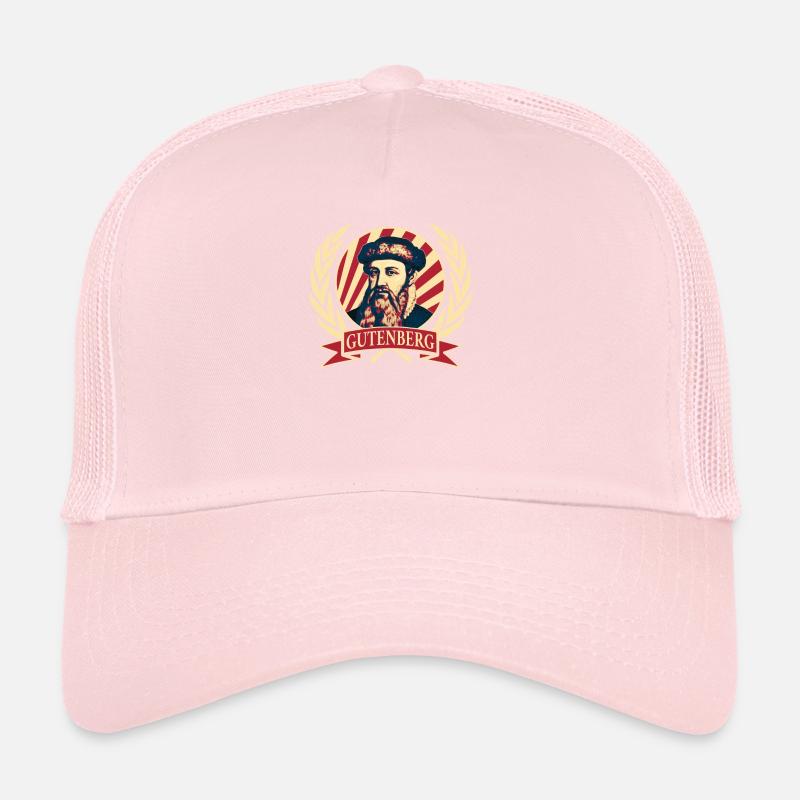 Johannes Gutenberg Trucker Cap