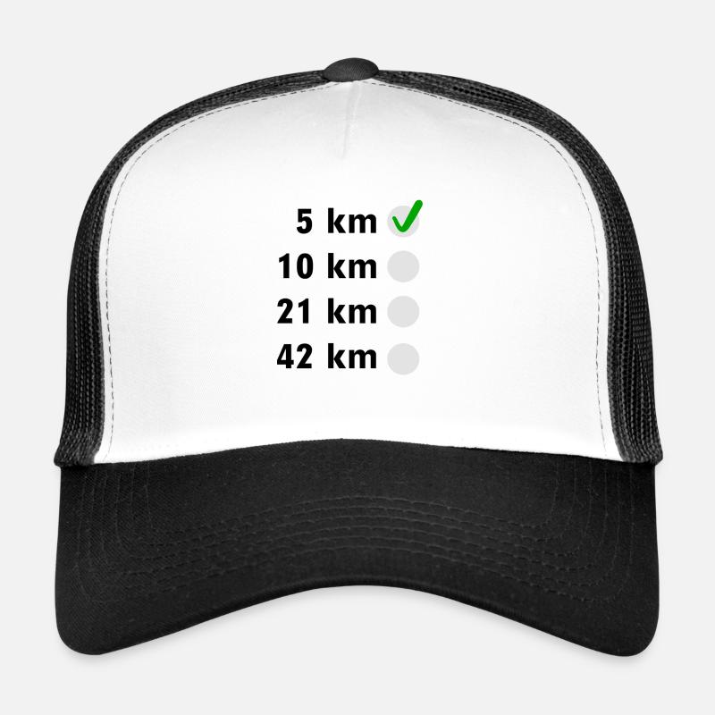 Marathon Checklist Trucker Cap