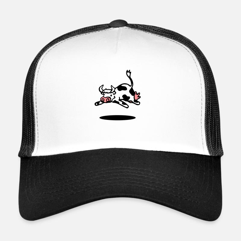 cow - Trucker Cap - Weiß/Schwarz