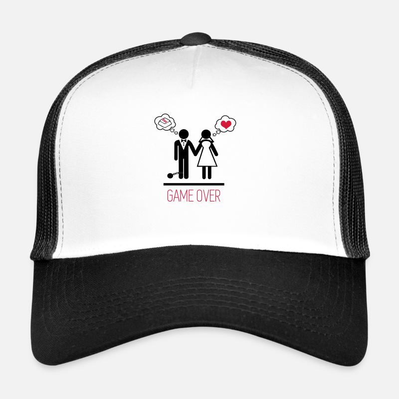 game over 3 - 2 Casquette trucker 