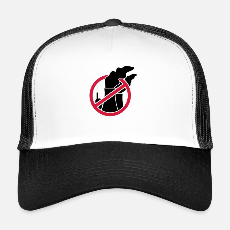 L'énergie nucléaire - non pas avec nous! Casquette trucker 