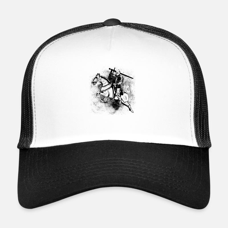 Knight - Trucker Cap - white/black