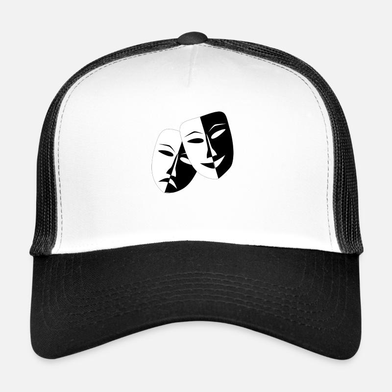 Two face laugh Trucker Cap