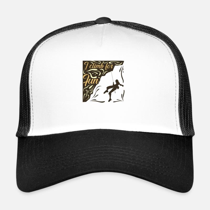Climb for fun Trucker Cap