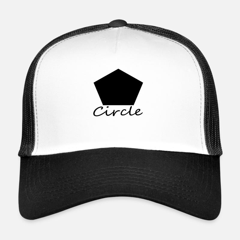Mauvaise forme de cercle Casquette trucker 
