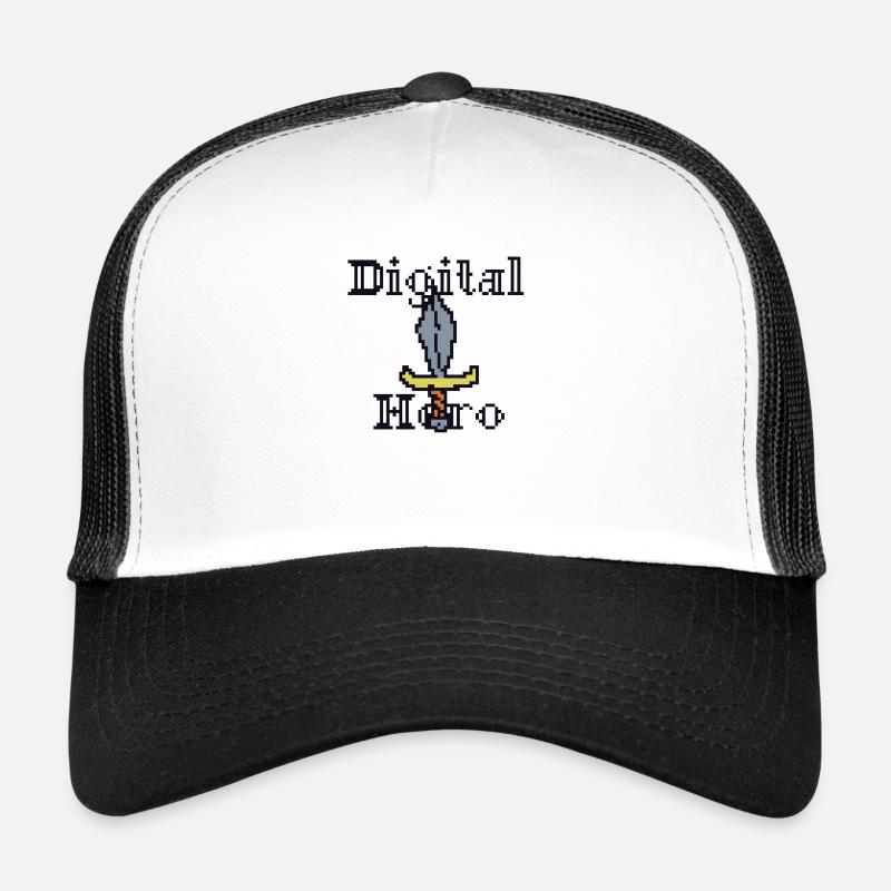 Pixel Sword, Digital Hero Trucker Cap