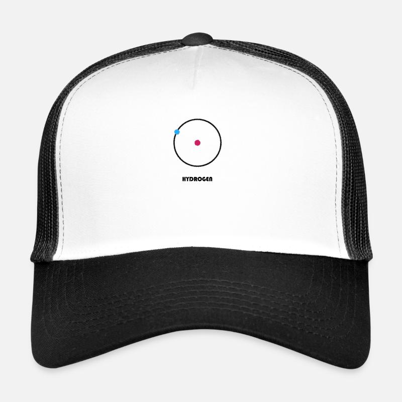 Hydrogen Atom Design Version 1 Trucker Cap