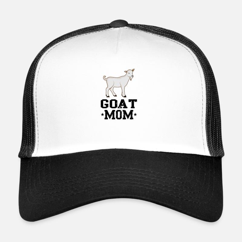 Cadeau drôle de chemise d'animal de maman de chèvre Casquette trucker 