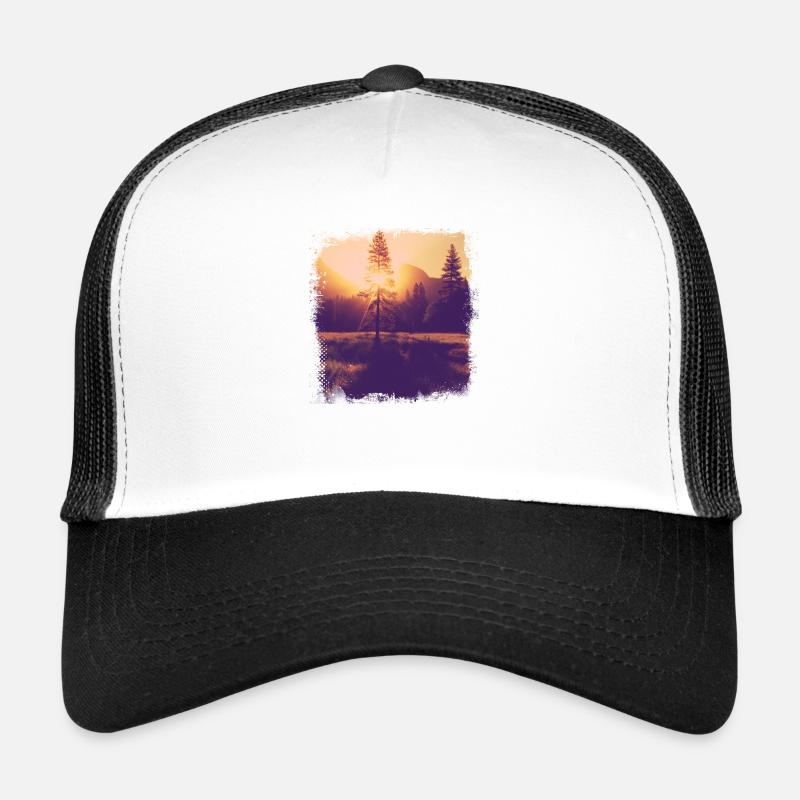 Tree glade sunshine Trucker Cap