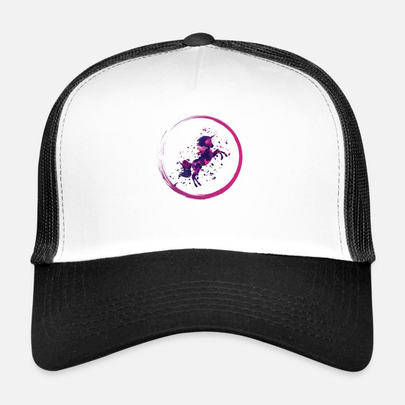 pinkes Einhorn Trucker Cap