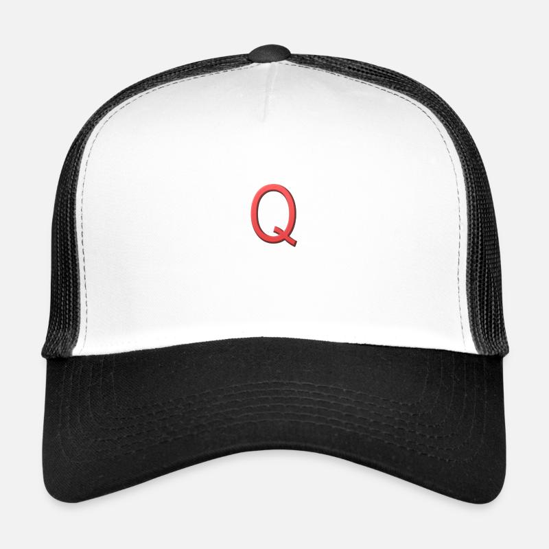 Q - Buchstabe Trucker Cap
