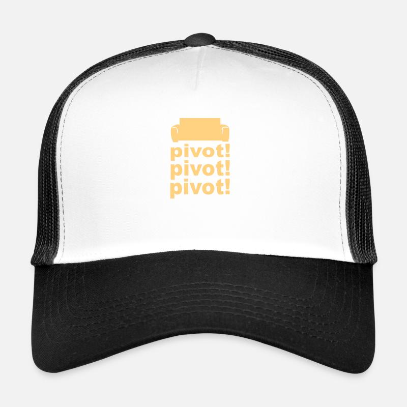 Drehpunkt - Trucker Cap - Weiß/Schwarz