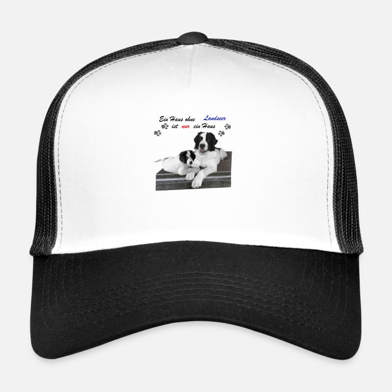 Hund-Landseer-Geschenkidee Trucker Cap