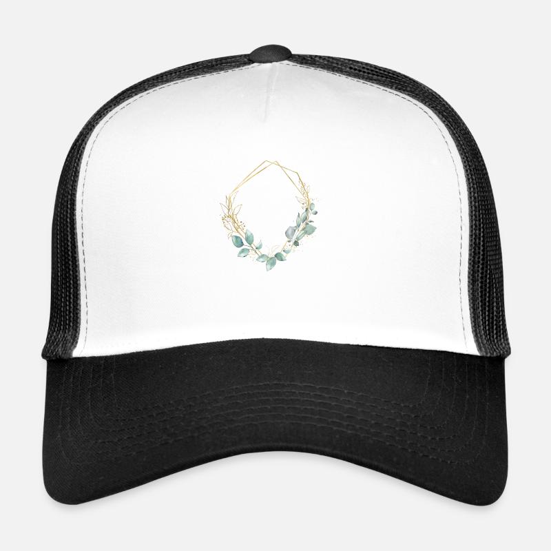Trendy Greenery 1 personalisierbar Trucker Cap
