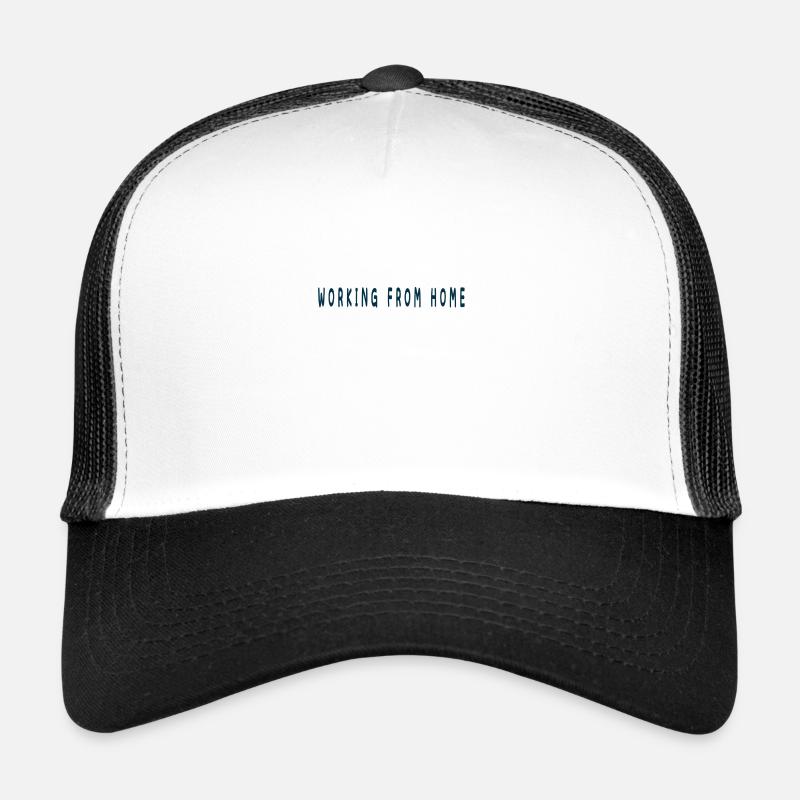 Von zu Hause aus arbeiten Trucker Cap