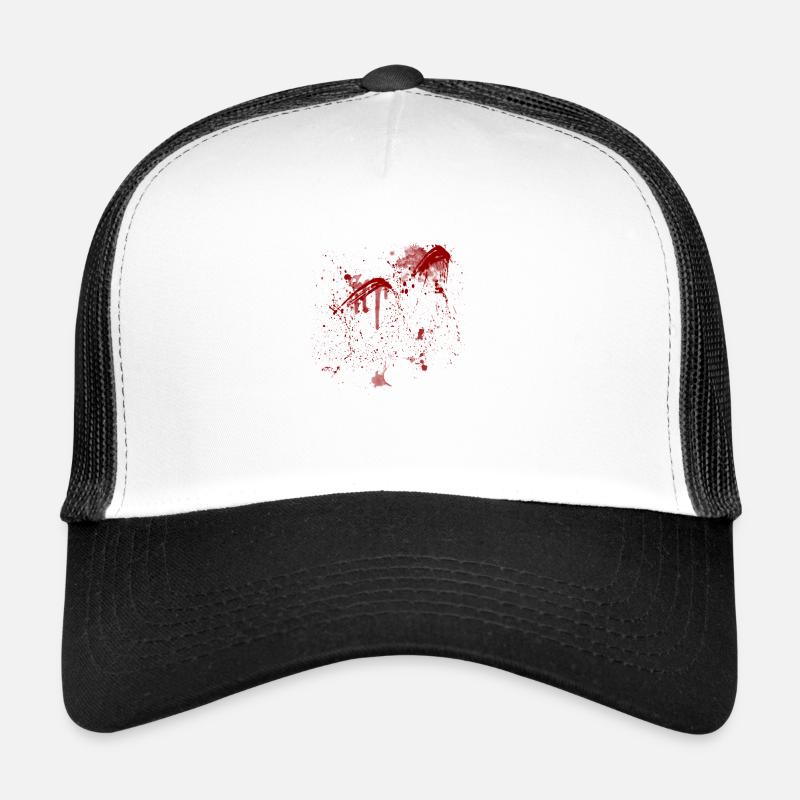 Du sang Casquette trucker 