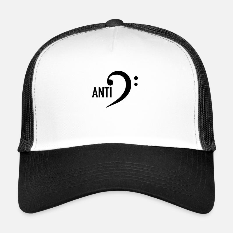 Antifa / Magischer Feminismus - Trucker Cap - Weiß/Schwarz