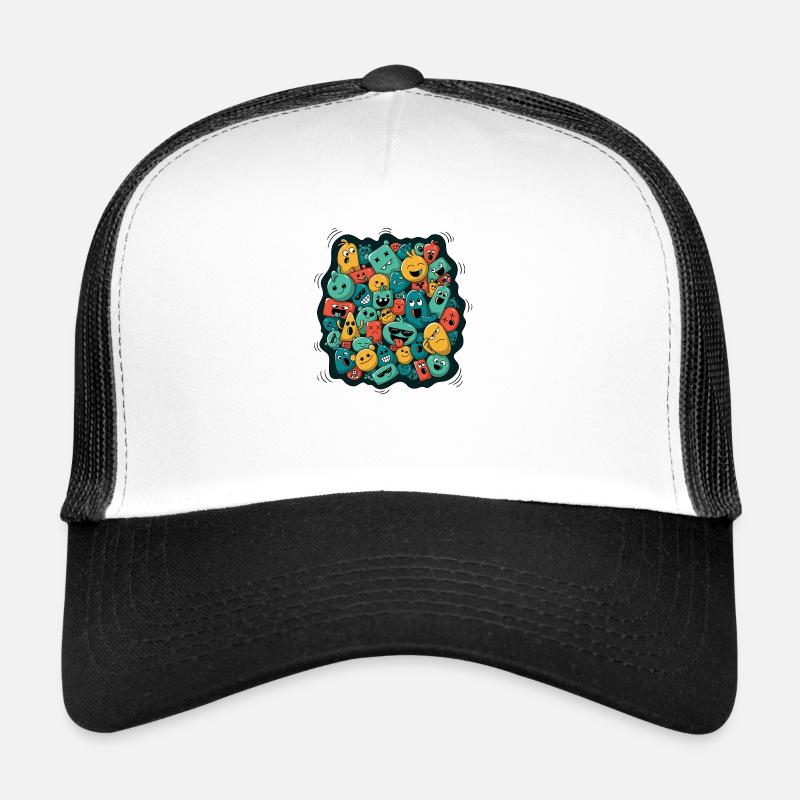 Funny monsters Trucker Cap