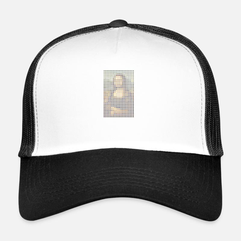 Gioconda - Trucker Cap - Weiß/Schwarz