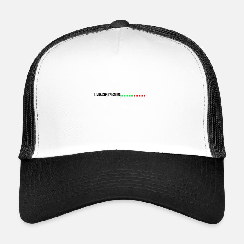 livraison en cours la poste facteur Casquette trucker 