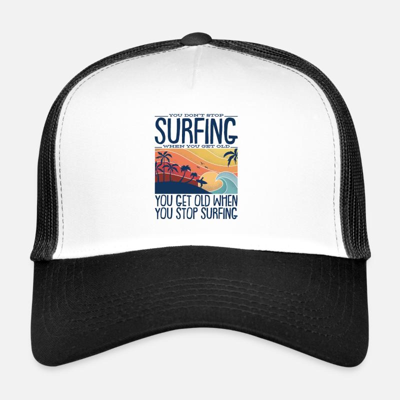 Surf surfeur surfeur fille surf bus planche de surf Casquette trucker 