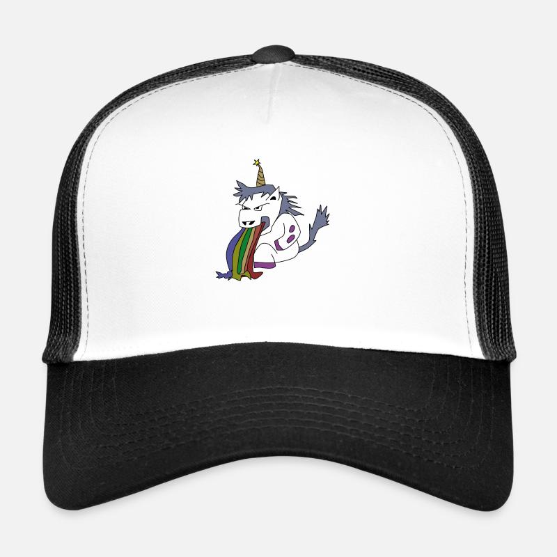 Kotzendes Einhorn Trucker Cap