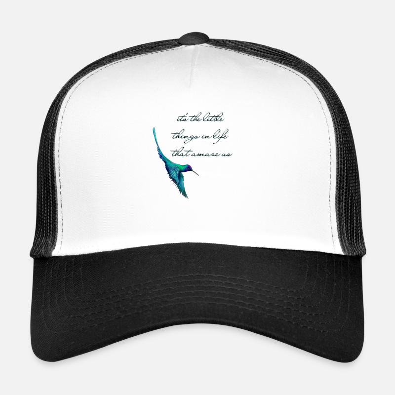 petites choses - Casquette trucker  - blanc/noir