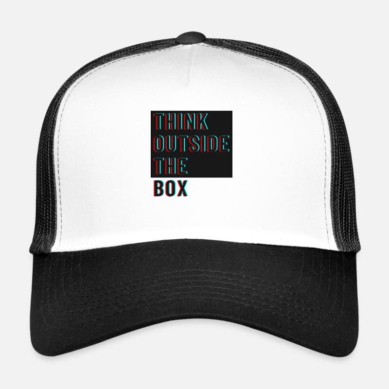 Think outside the box Trucker Cap