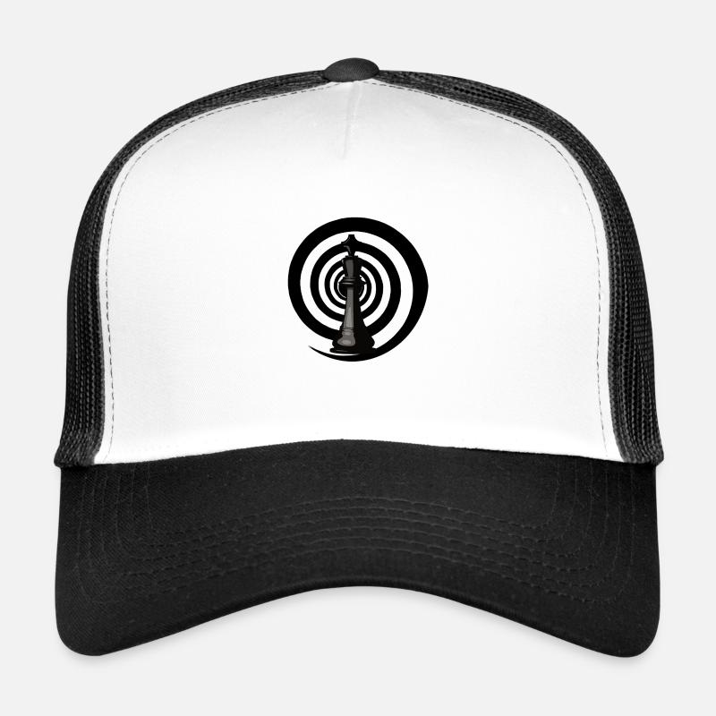 Chess Black hole Trucker Cap