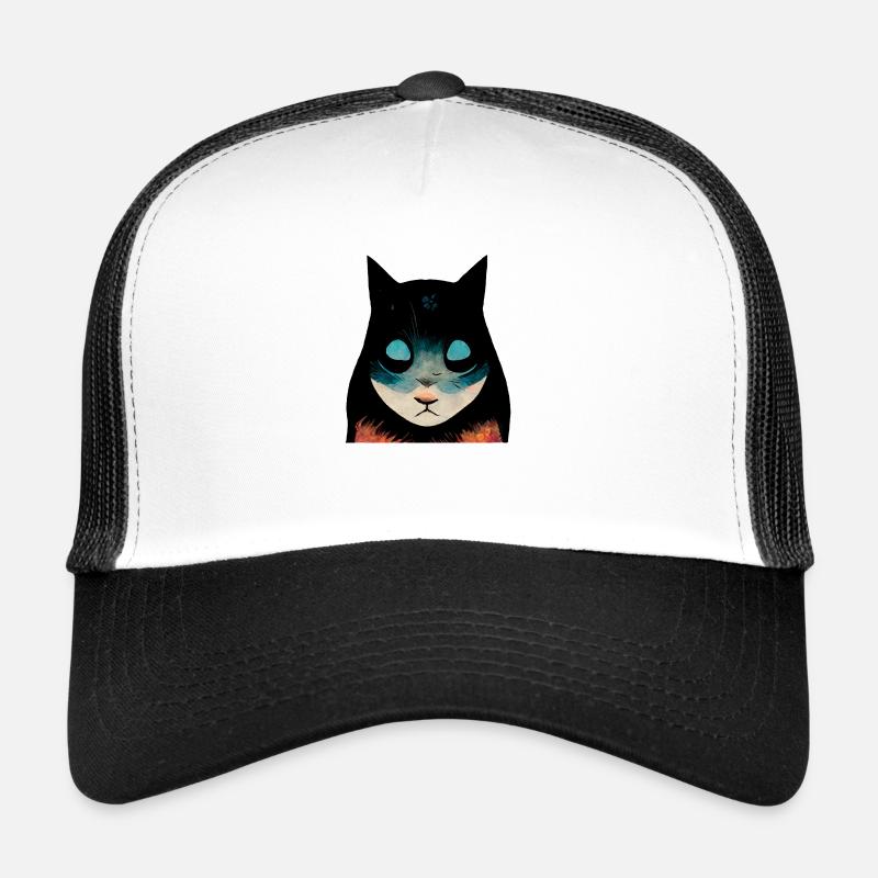 Tête de chat Casquette trucker 