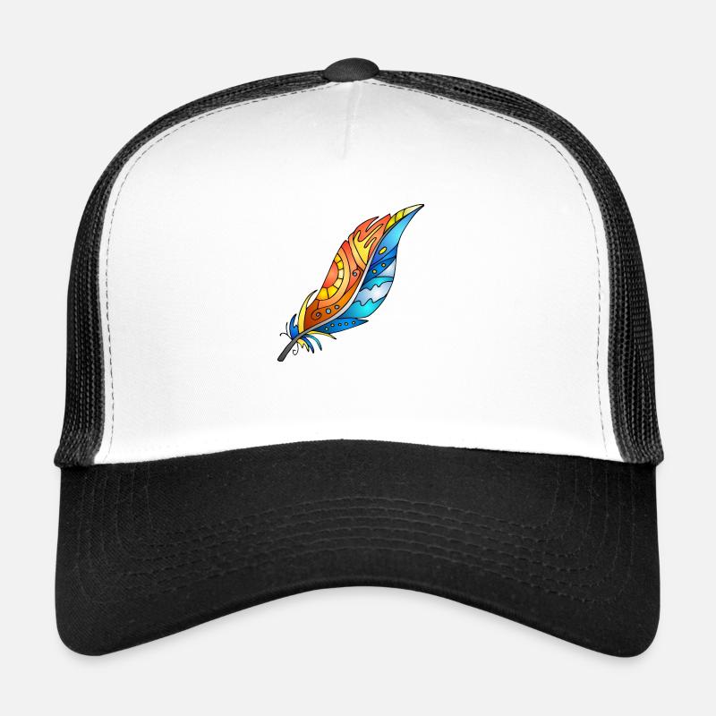 Feather Trucker Cap
