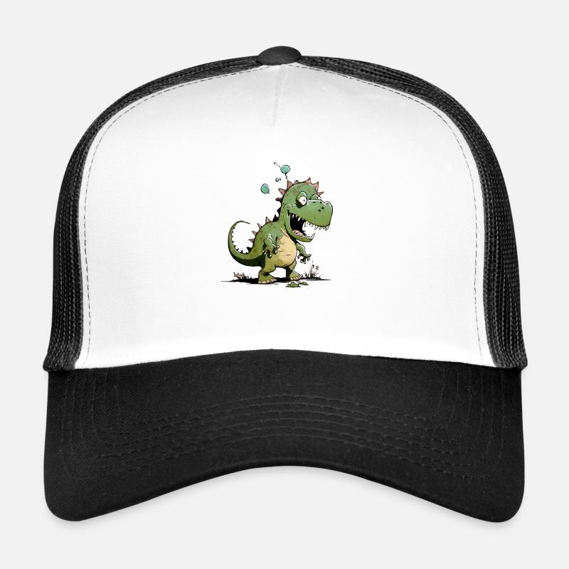Kroki le dinosaure rigolo Casquette trucker 