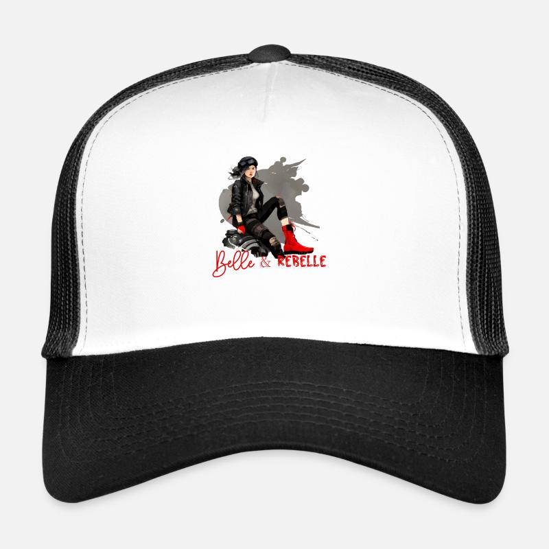 Beautiful and rebellious Trucker Cap