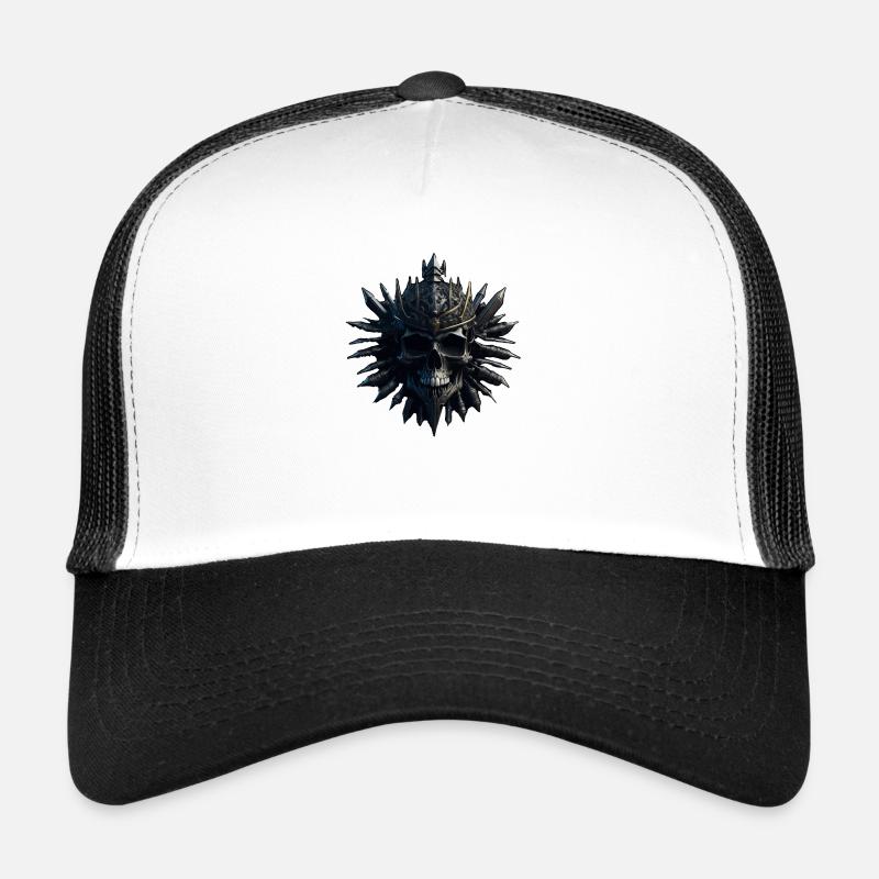 WIKINGER SCHÄDEL I SKULL DESIGN Trucker Cap
