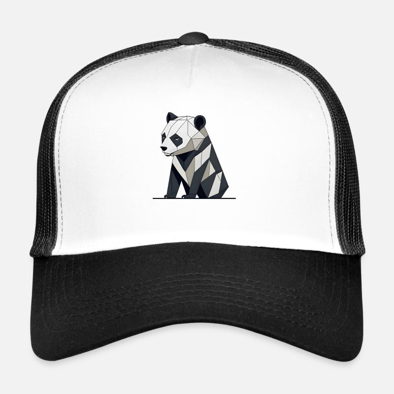 Origami Panda Bär Trucker Cap