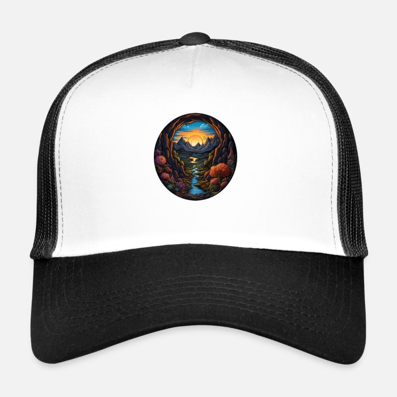 Magical journey - Trucker Cap - white/black