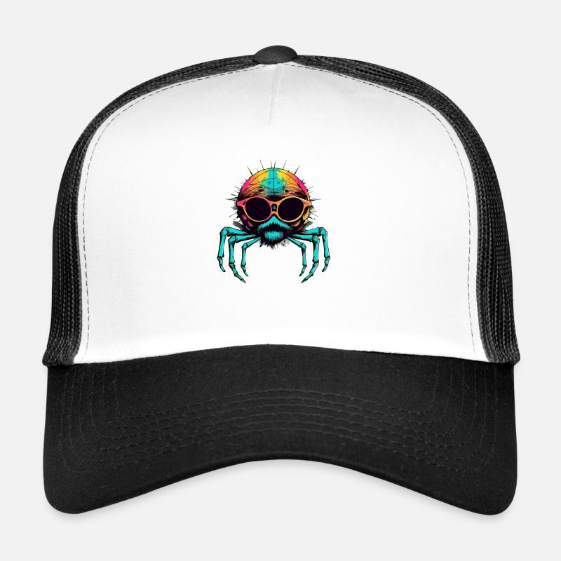 Mikala die Brillenspinne Trucker Cap