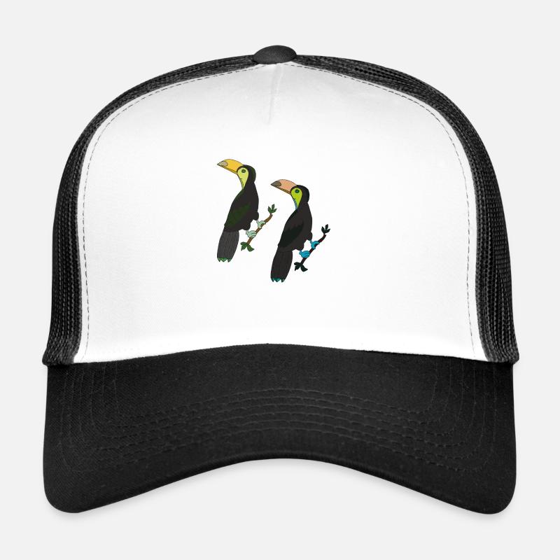 Toucan 2 fois Casquette trucker 