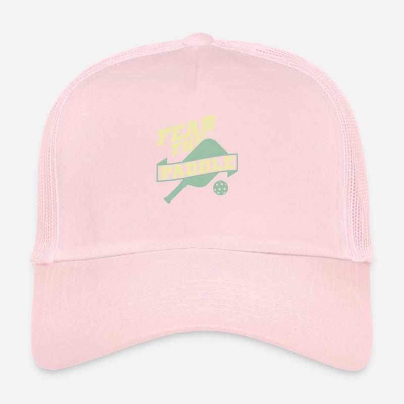 Fear The Paddle Pickleball Player Trucker Cap