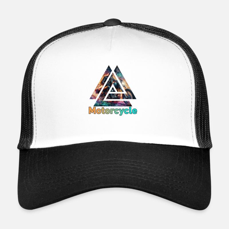 My Design - Trucker Cap - Weiß/Schwarz