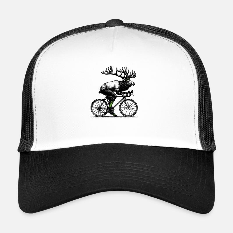 Cycling Moose Trucker Cap