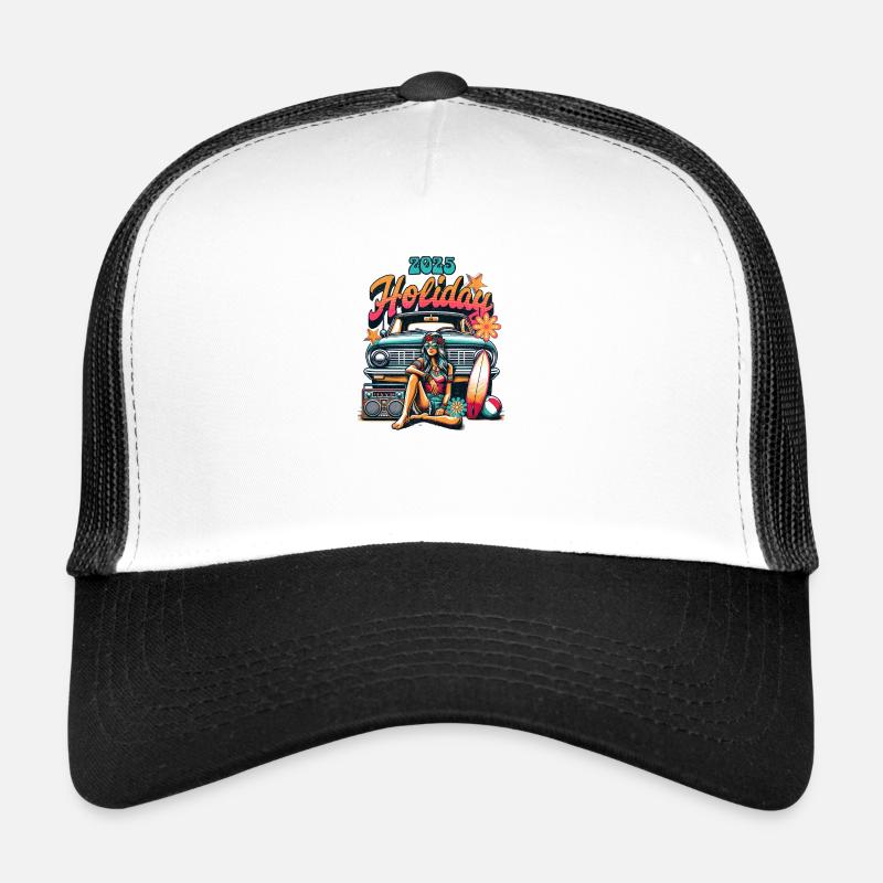 Profitez des vacances 2025 Vacances d’été Casquette trucker 
