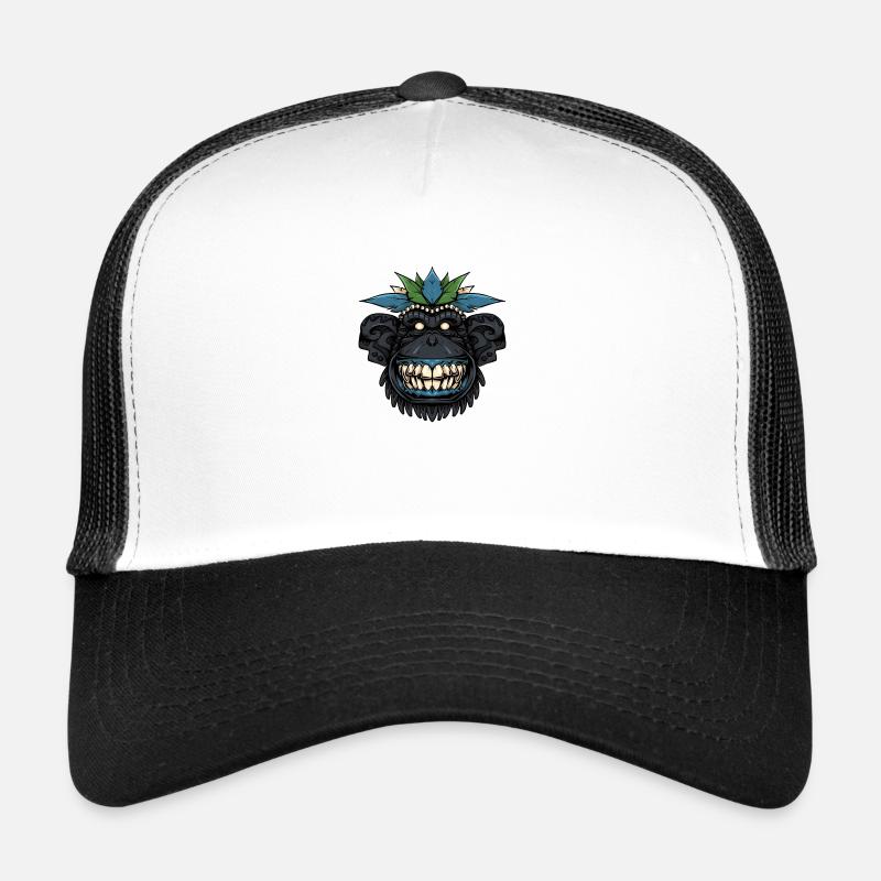 Tiki-Schimpanse Trucker Cap