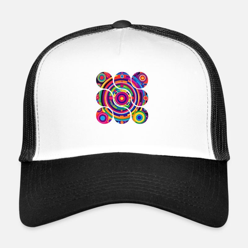 Funky abstract Trucker Cap