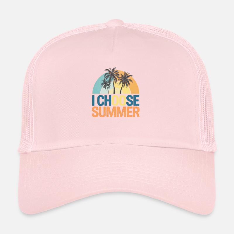 choose summer - vacances d'été Casquette trucker 
