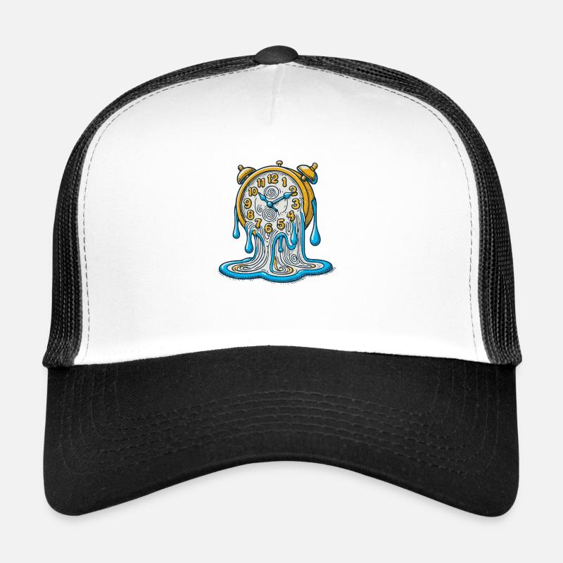 Melting Clock – Surreal Art Design Trucker Cap